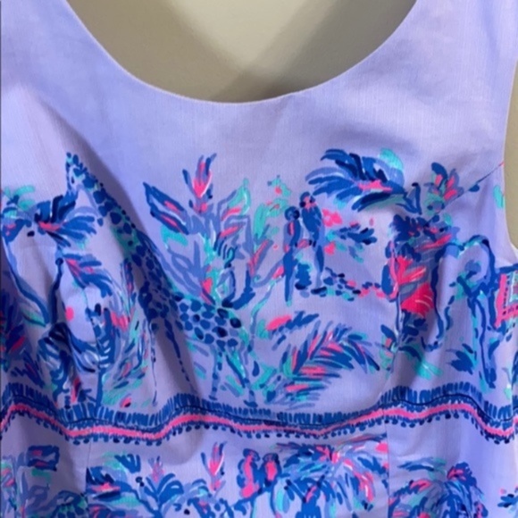 Lilly Pulitzer Moka Shift Dress Fruity Monkey - Picture 6 of 8